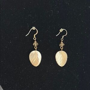 Elegant Leaf Drop Earrings